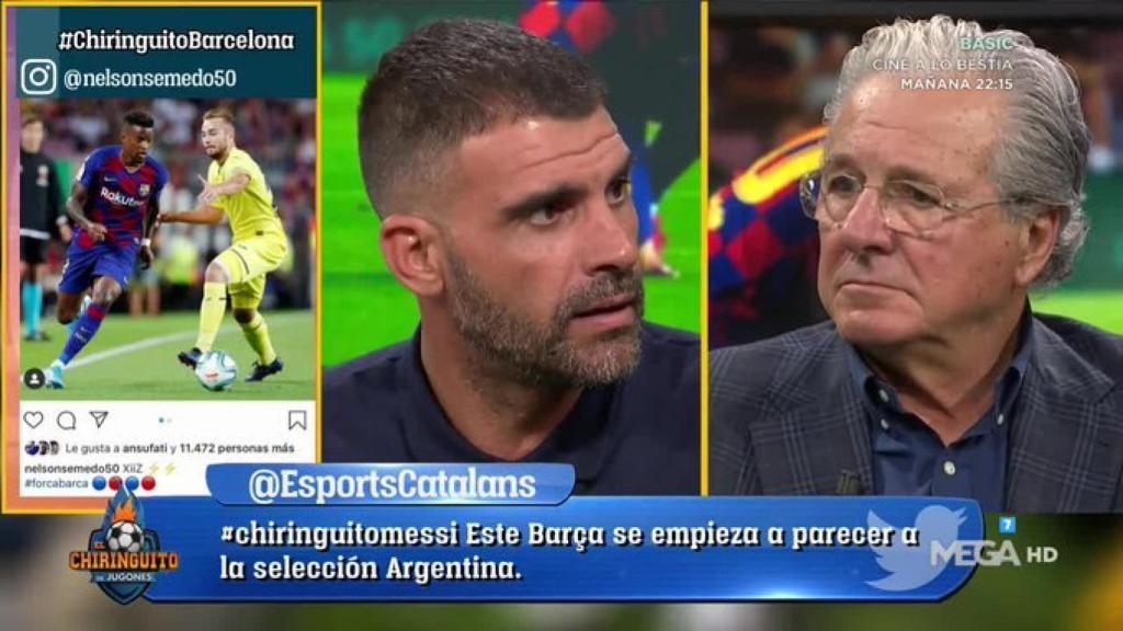 Óscar Pereiro, en El Chiringuito