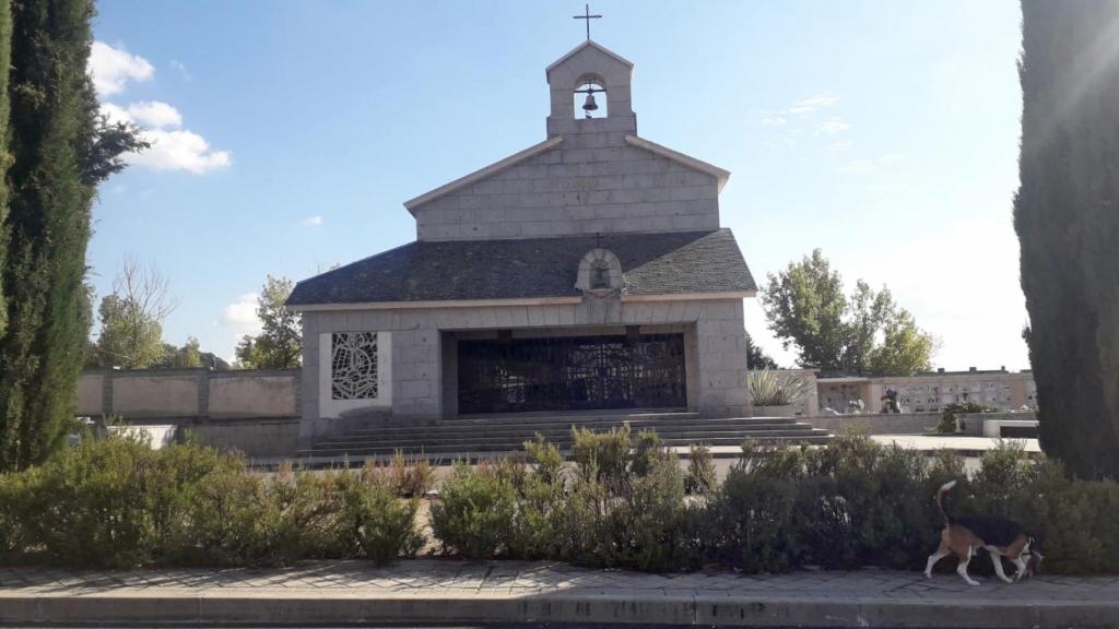 Panteón de la familia Franco en Mingorrubio.