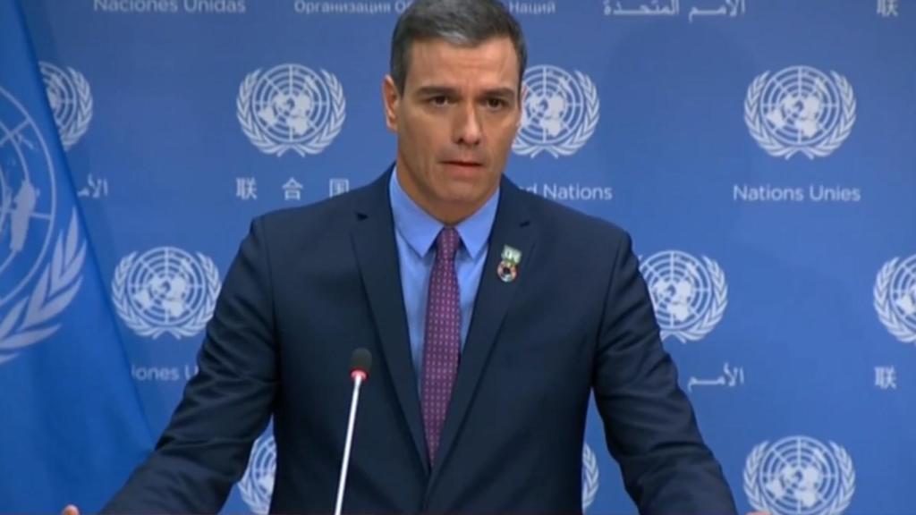 Pedro Sánchez, presidente del Gobierno en funciones.