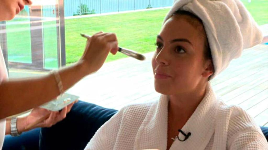 Georgina Rodríguez en el programa 'Ya es mediodía'.