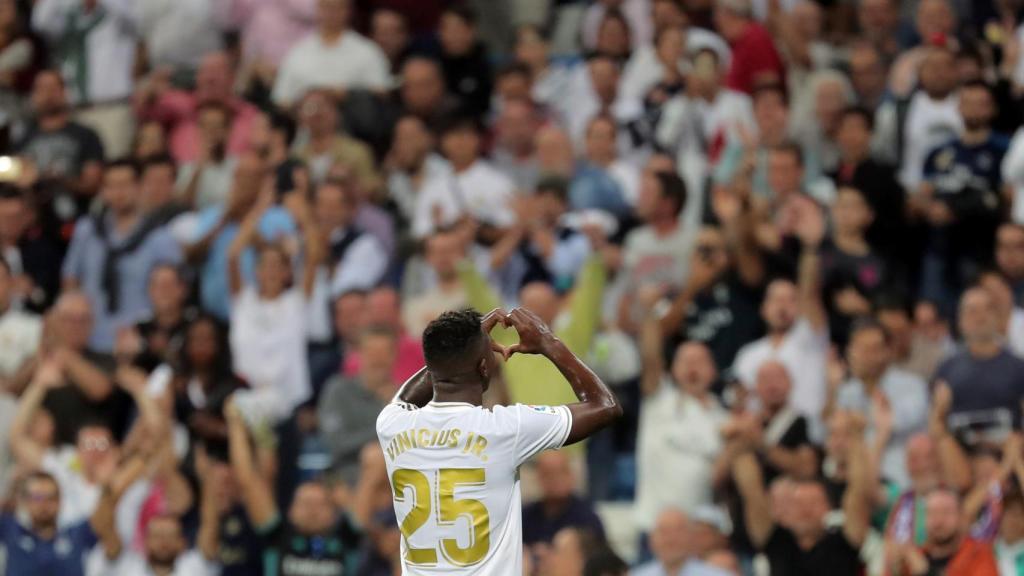 Celebración de Vinicius Júnior
