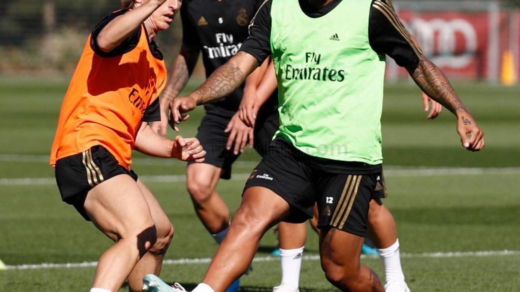 Marcelo vuelve a entrenar