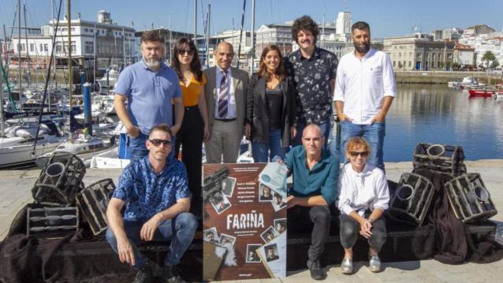 Presentación de Fariña en el puerto de A Coruña