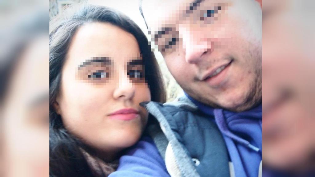 Silvia con su novio Daniel, en una foto en redes sociales.
