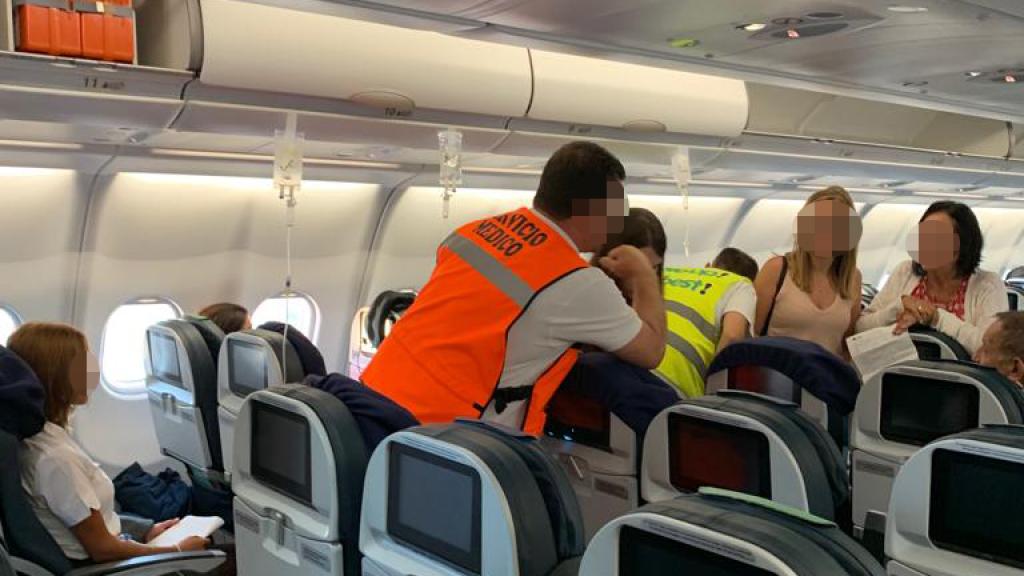 Vuelo accidentado de Evelop.