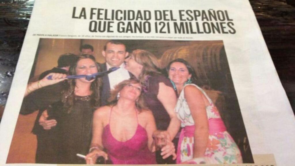 Portada de un suplemento Crónica de El Mundo, donde se narra la vida de Francis.