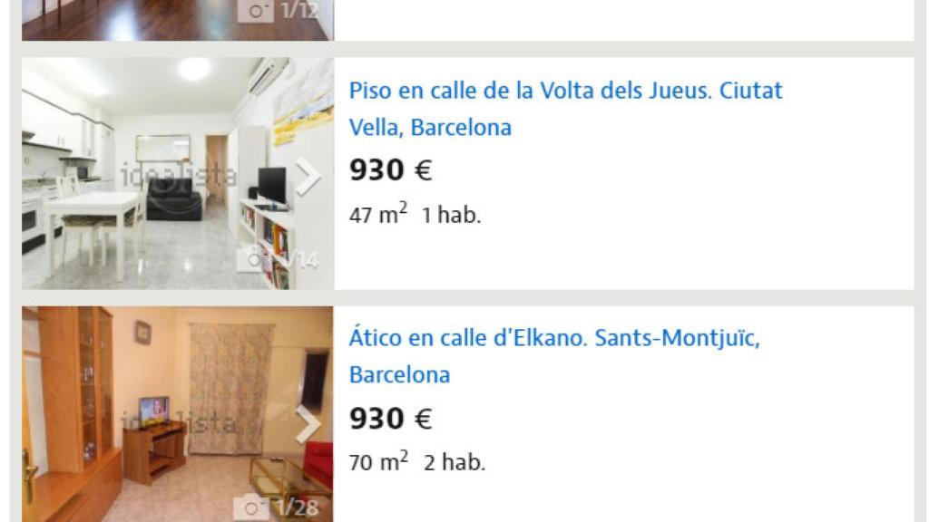 Imagen del portal Idealista.