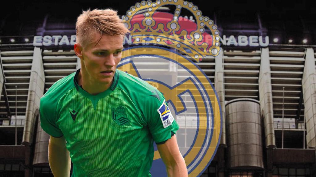 Martin Odegaard y el Real Madrid