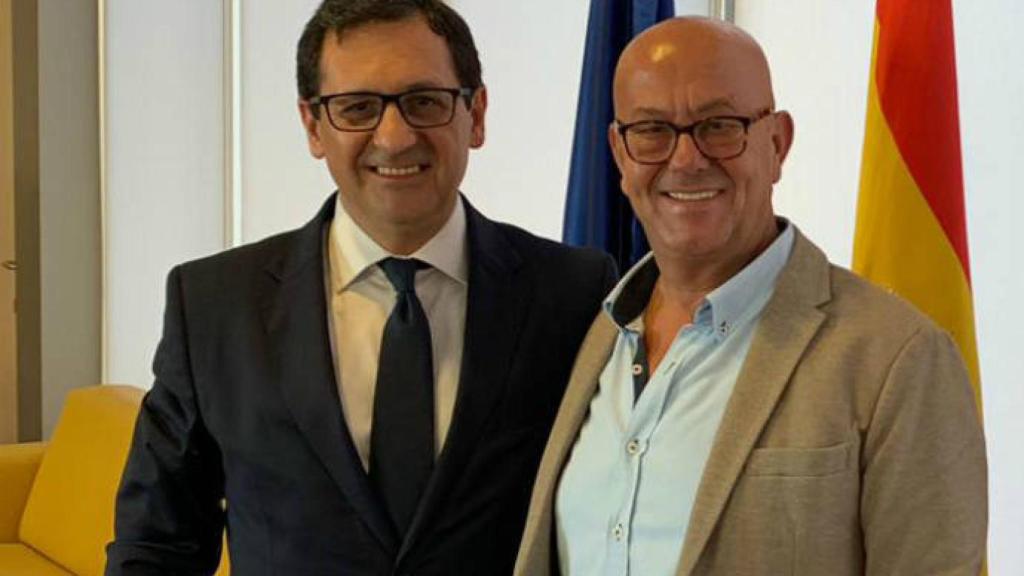 Javier Úbeda (i) y Emilio Bravo (d)