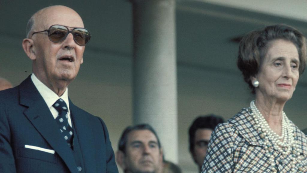Francisco Franco y Carmen Polo.