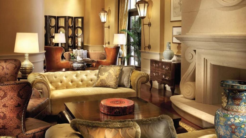 Aspecto de uno de los lujosos y acogedores comedores.