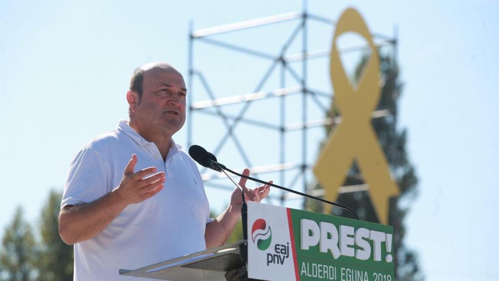 El presidente del EBB del PNV, Andoni Ortuzar.