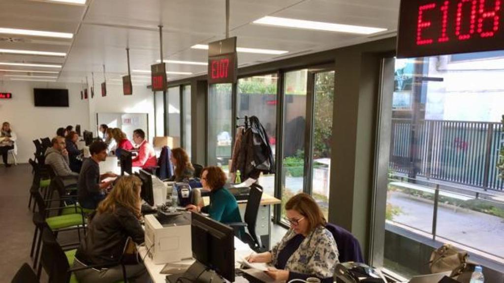 Las oficinas para familia numerosa.