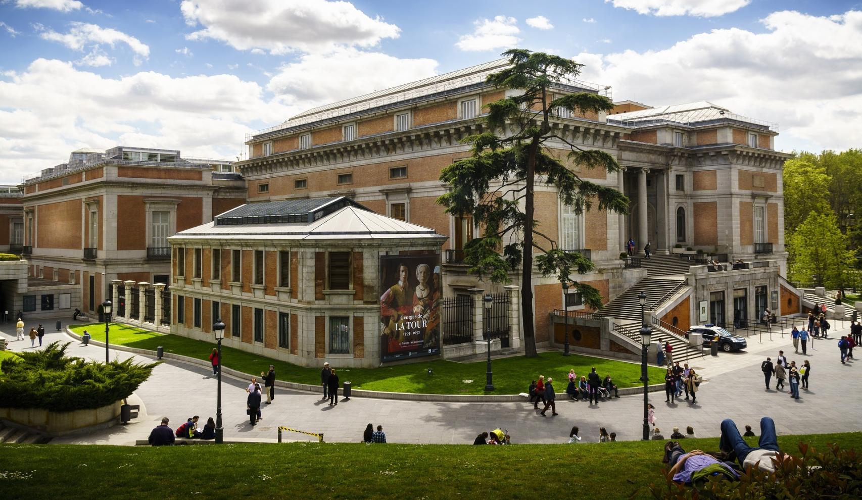 Vista general del Museo del Prado.