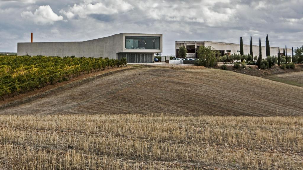 Bodega de Belondrade en La Seca (Valladolid).
