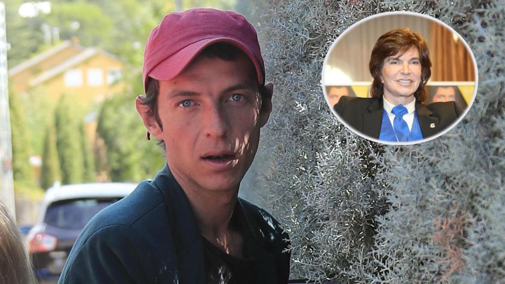 Camilo Blanes junto a su padre en montaje JALEOS.