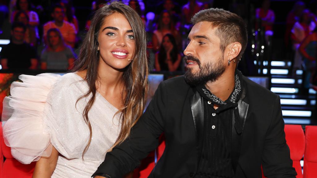 Violeta Magriñán y Fabio Colloricchi en el debate final de 'Supervivientes 2019'.