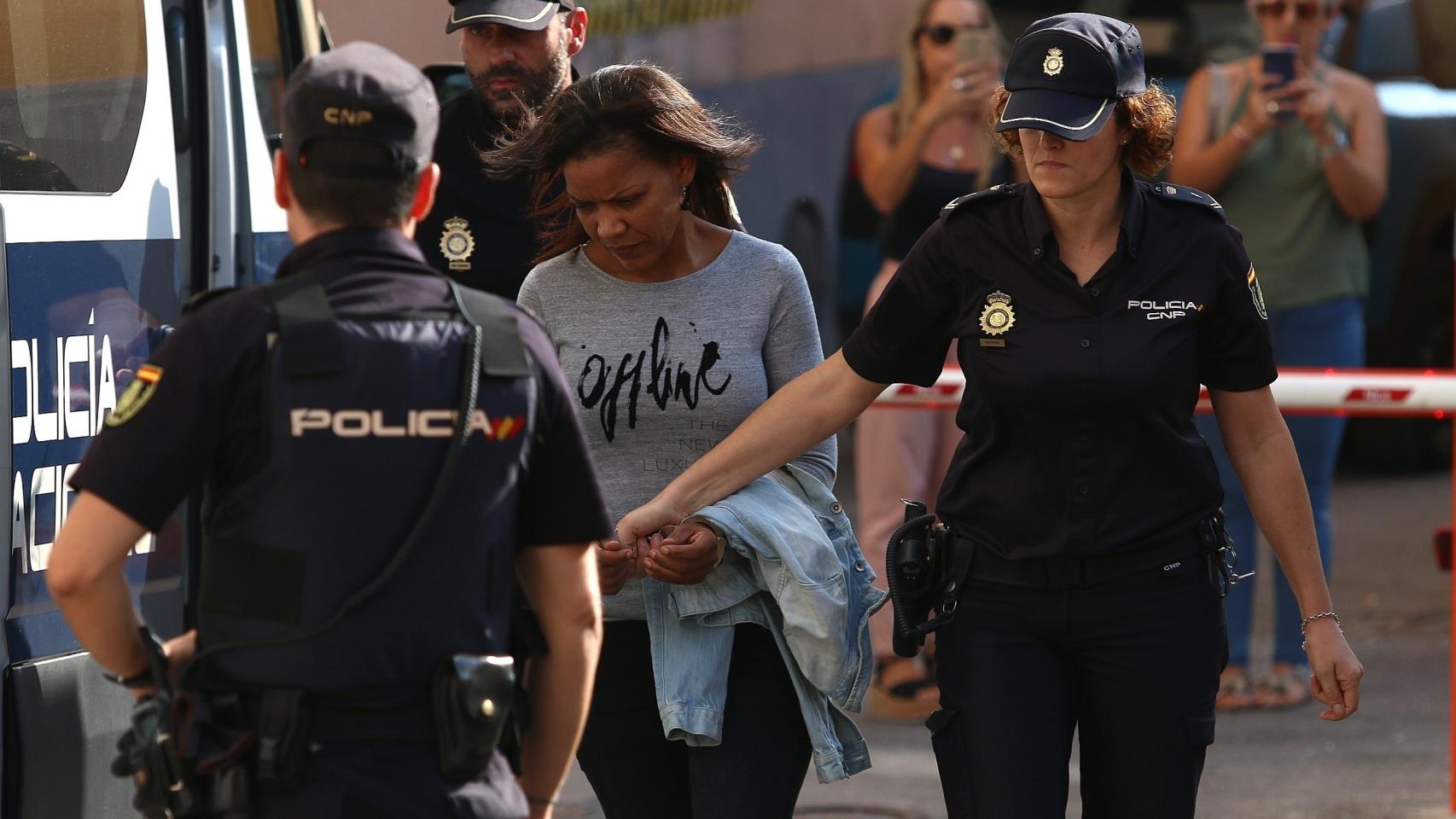 Ana Julia Quezada, durante una de las sesiones del juicio en el que fue condenada a prisión permanente revisable