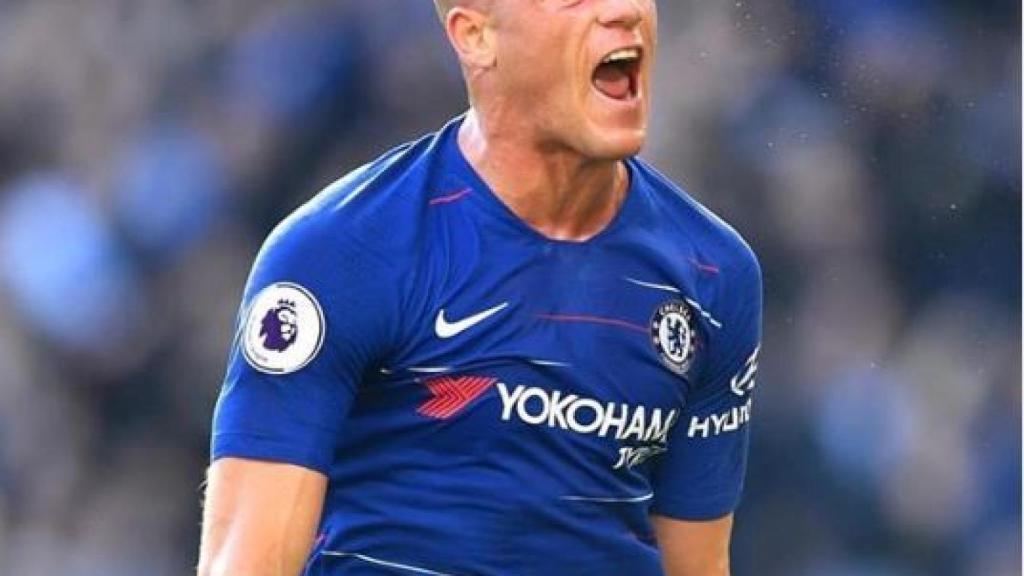Ross Barkley en un partido con el Chelsea
