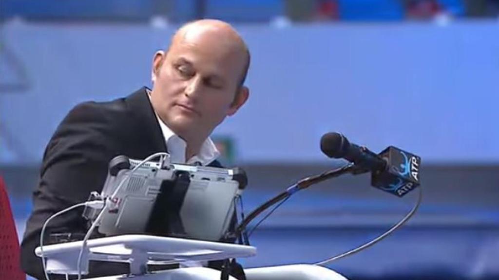 Gianluca Moscarella durante un partido