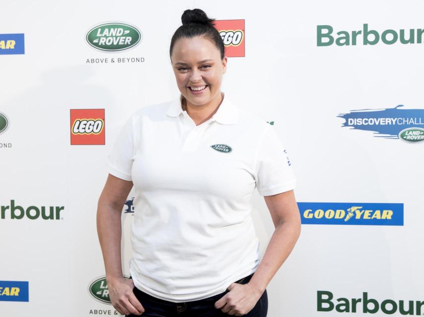 Shaila Dúrcal ha acudido a presentar la X Edición Land Rover Discovery Challenge.