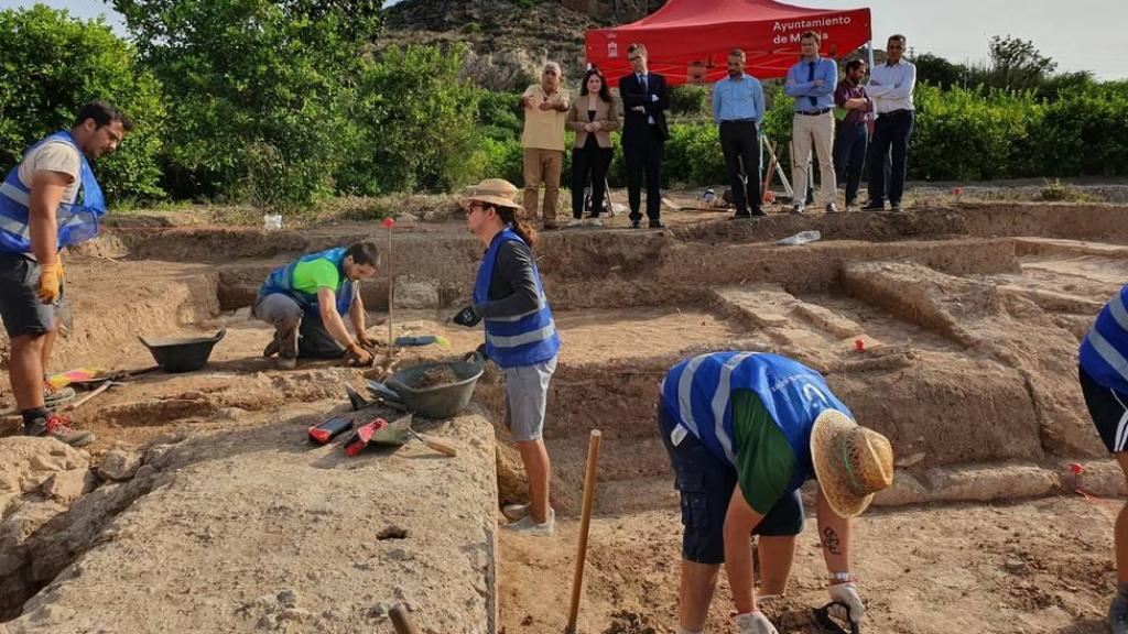 El complejo arqueológico.