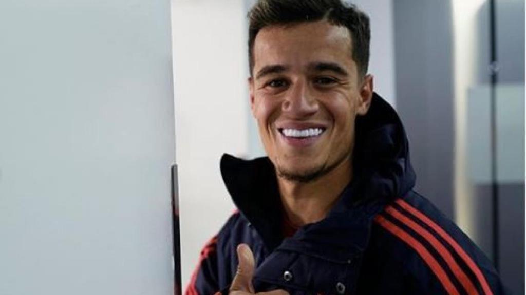 Philippe Coutinho con el Bayern Munich