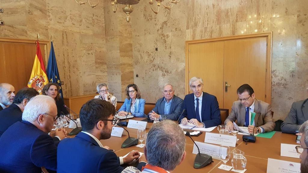 Reunión celebrada hoy en Madrid