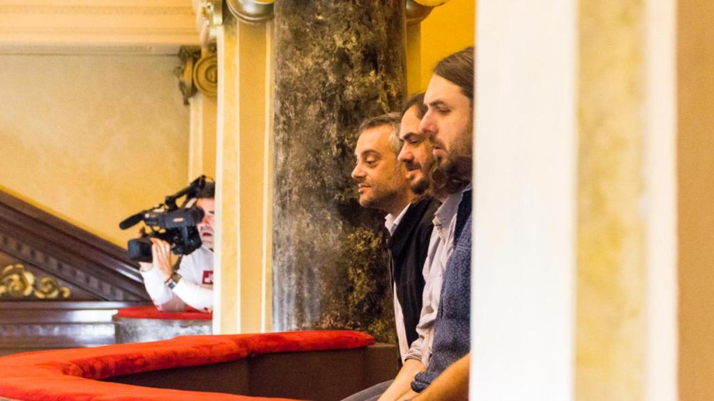 Xulio Ferreiro reaparece en el pleno de A Coruña