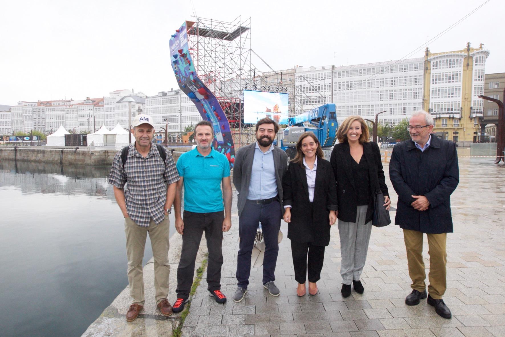 Ayer en la inauguración de los Street Games (@concellodacoruña)