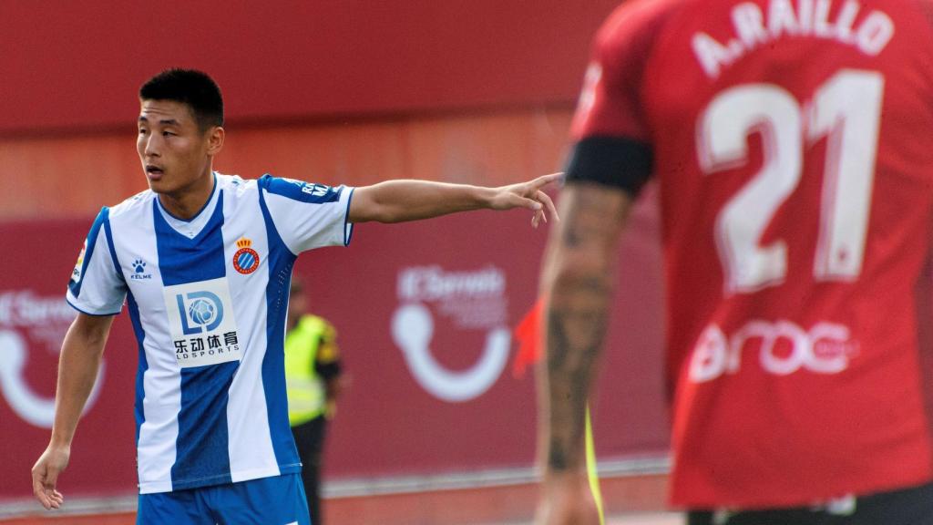 Wu Lei, con el Espanyol