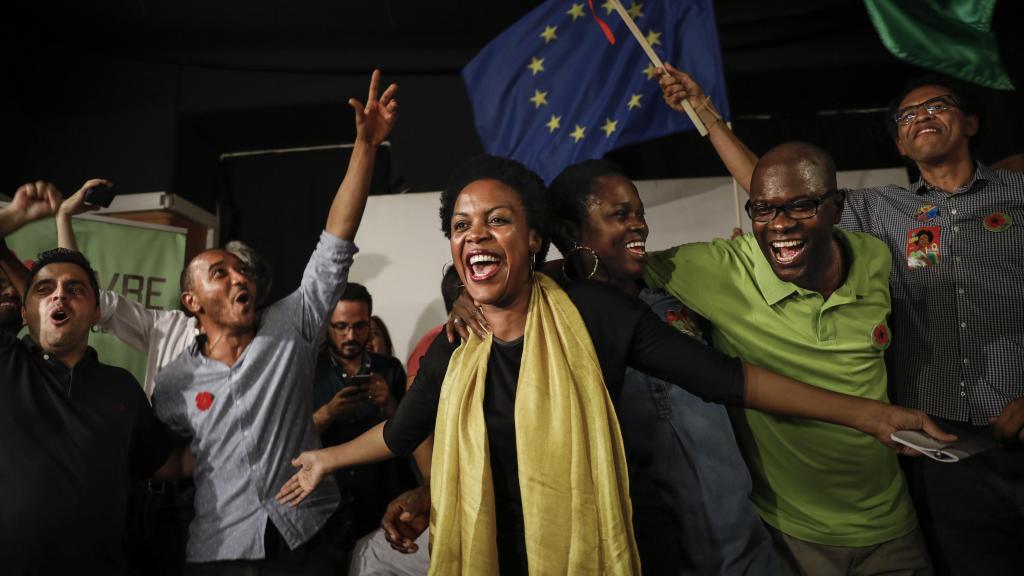 Joacine Katar Moreira, la nueva diputada del Parlamento portugués por el Livre.