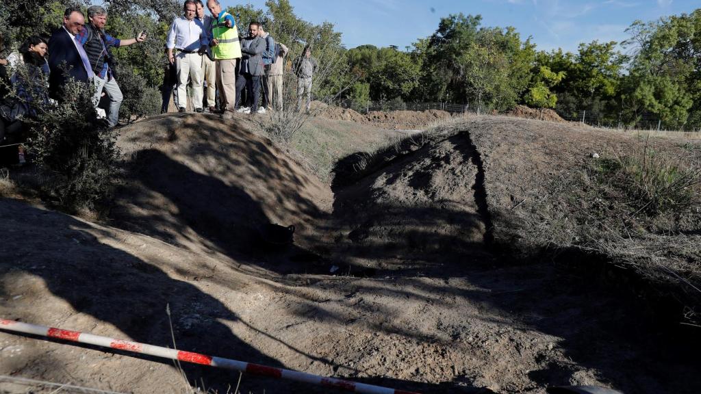 Hallazgo de una casa romana en la Casa de Campo de Madrid.