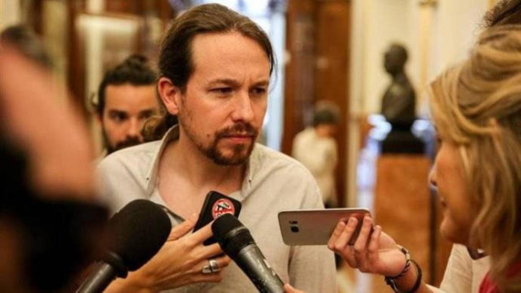 Pablo Iglesias, líder de UP