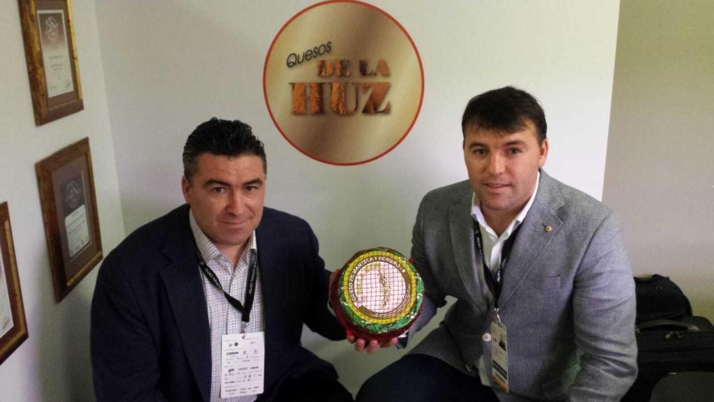 Miguel de la Huz y Jesús de la Huz, dueños de Quesos de la Huz.