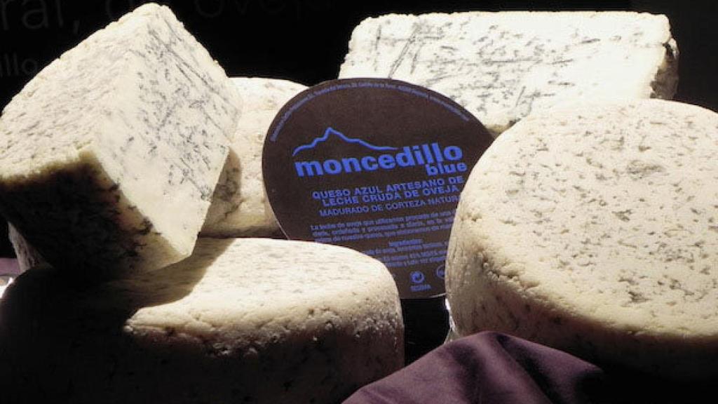 Queso azul Moncedillo.