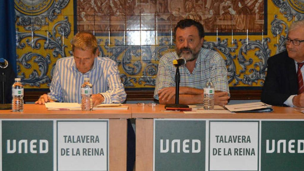 Eusebio Cedena, Jesús Fuentes, Manuel Aznar y Julio Fernández-Sanguino, de izquierda a derecha
