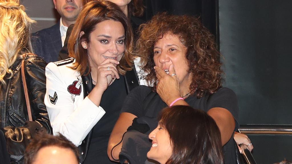 Toñi Moreno y la cantante Rosana en imagen de archivo.