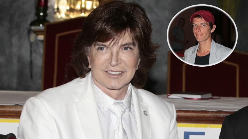 El cantante Camilo Sesto junto a su hijo 'Camilín' en montaje JALEOS.