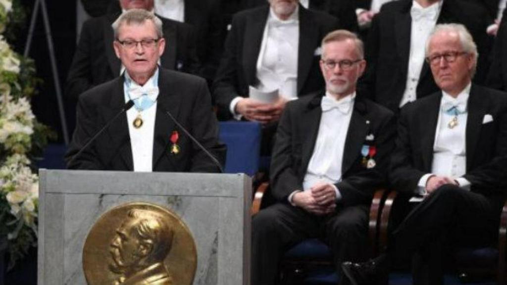 El presidente de la Fundación Nobel, Carl-Henrik Heldin /EFE.