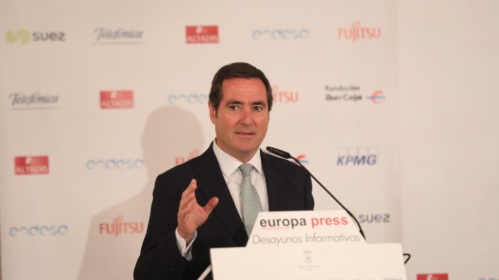 Antonio Garamendi, presidente de la CEOE.