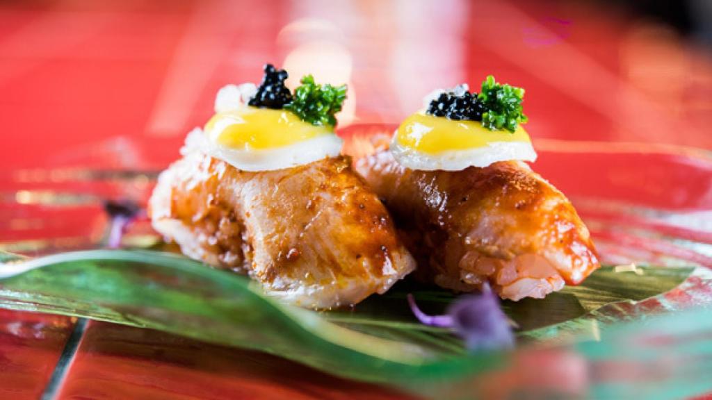 Niguiri anticuchero - Páru Inkas sushi & grill