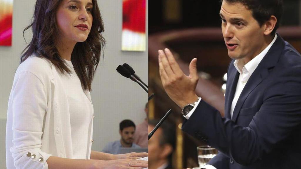 Inés Arrimadas y Albert Rivera.