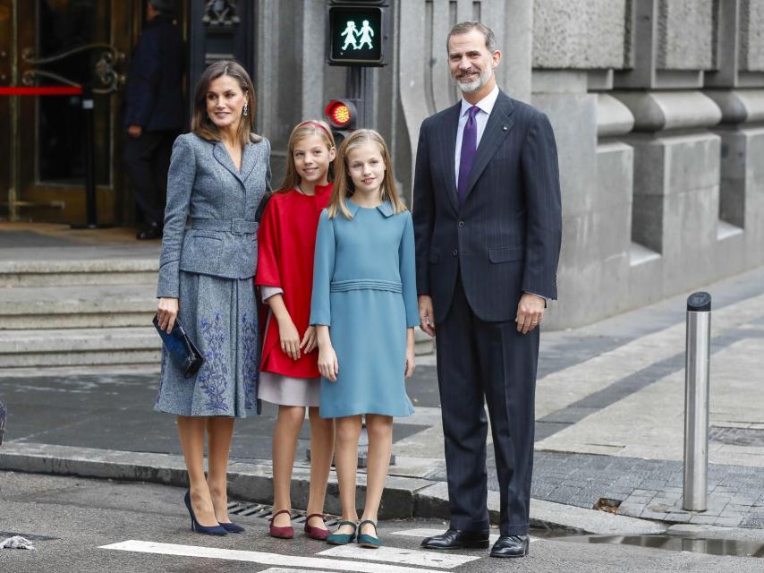 Todavía no se conoce la agenda oficial de los reyes durante su visita a Oviedo.
