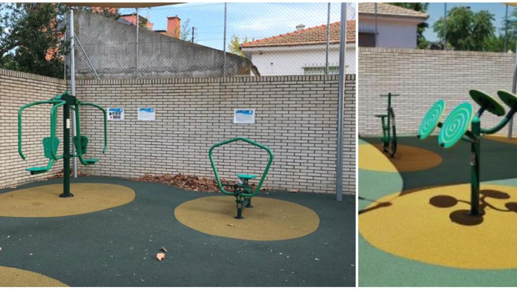 Esta es la parte exterior de la zona de Psicomotricidad.