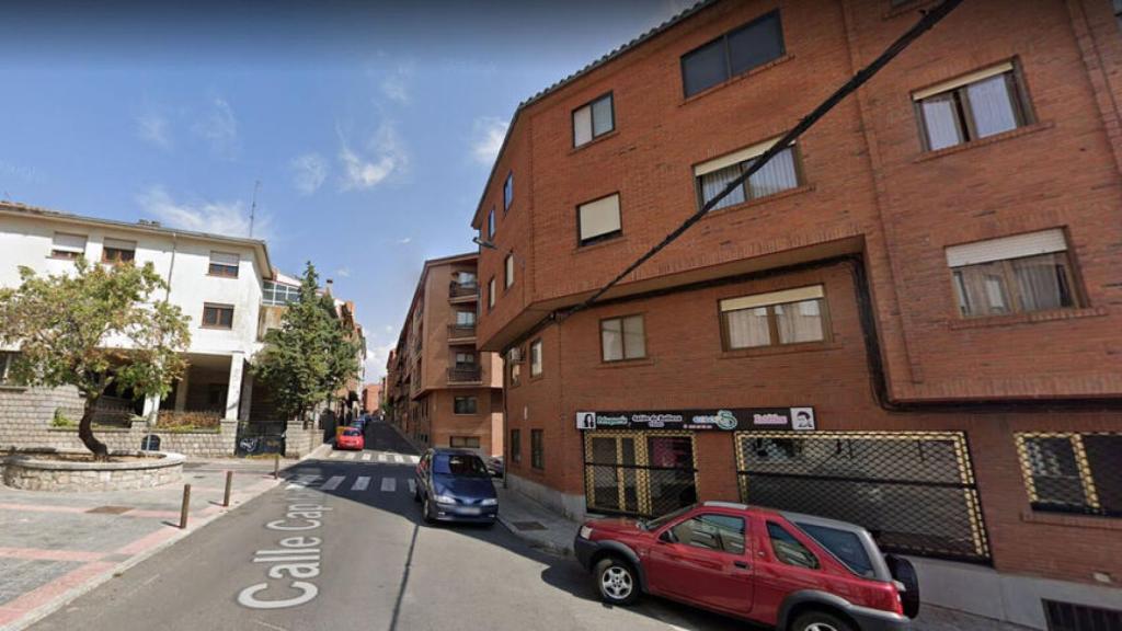 La calle donde sucedió el atropello.