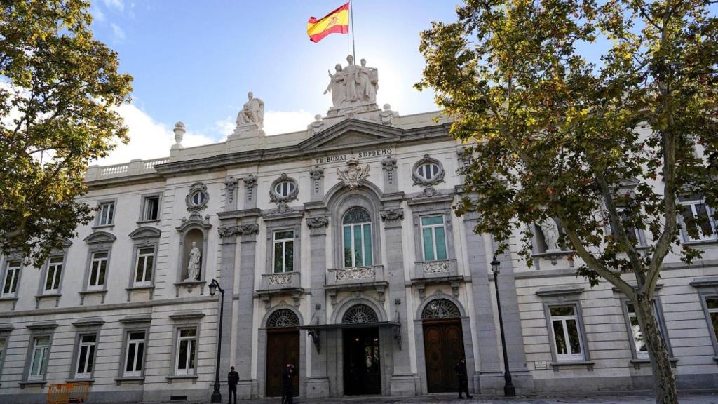 Fachada del Tribunal Supremo.