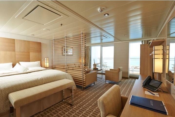 Uno de sus camarotes (@unmundodecruceros)