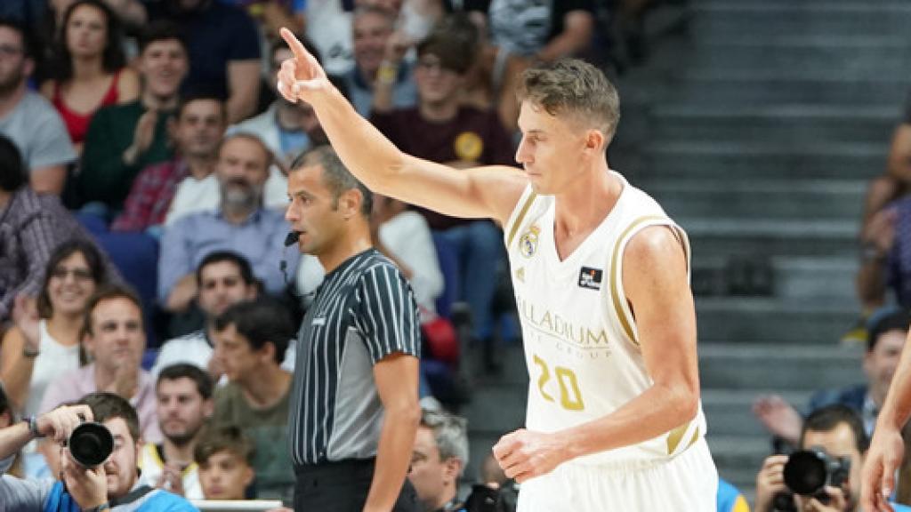Jaycee Carroll, durante un duelo contra Montakit Fuenlabrada