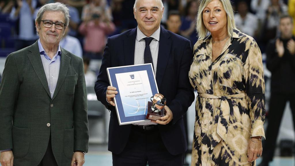 Pablo Laso el premio 'Memorial Antonio Díaz Miguel'